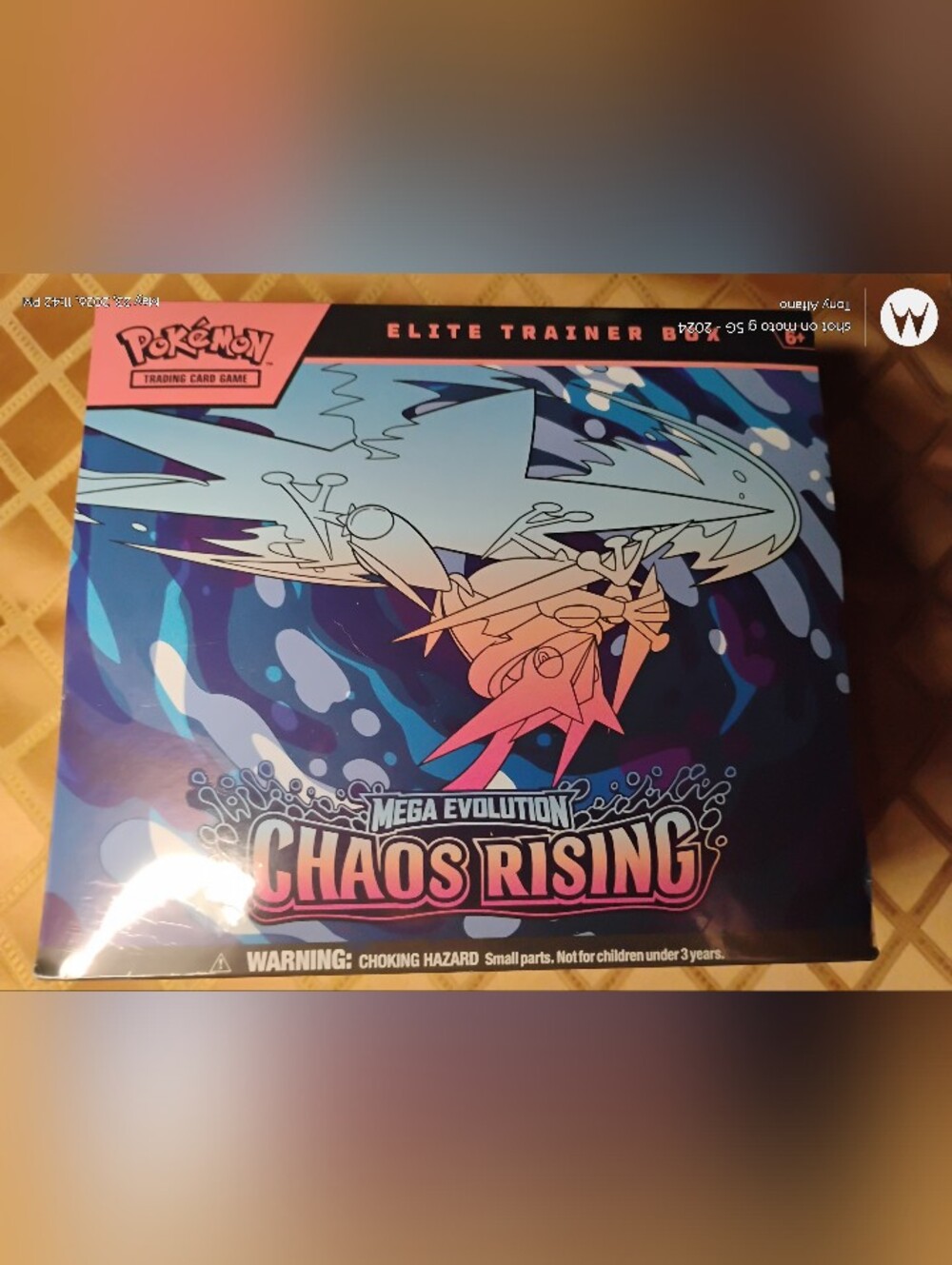 Pokemon Chaos Rising Elite Trainer Box SEALED BNIB - In Hand Ships Fast